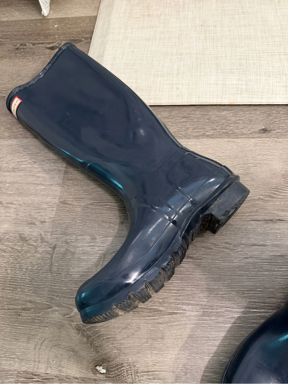 Hunter Women's Original Tall Rain Boots — navy